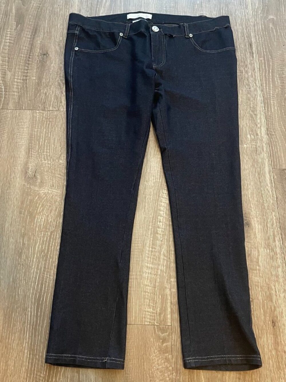 Touch Me Dark Wash Slim Fit Jegging Pants Women's Plus Size 2X Festival Wear